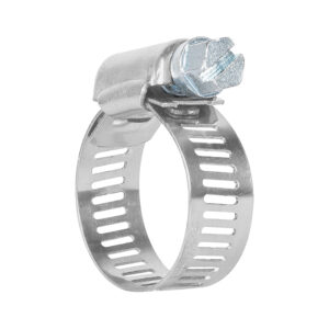 ABRAZADERA ACERO INOX, 19-27mm, 2 PZAS