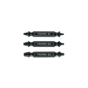 JUEGO EXTRACTORES DE TORNILLOS, 3 PIEZAS