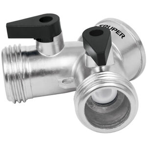 DERIVACION Y ALUMINIO 3/4  VALVULA CIERRE