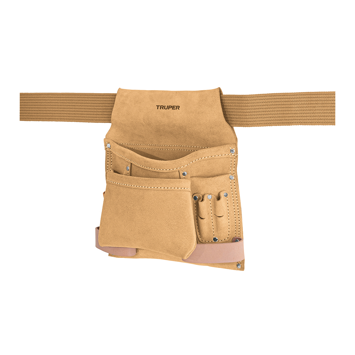 PORTA HERRAMIENTAS PIEL 10 COMPARTIMENT