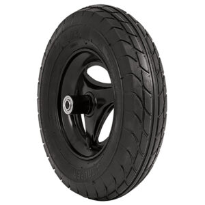 RUEDA REFORZADA COMPLETA 400MM, EJE Y RODAMIENTOS