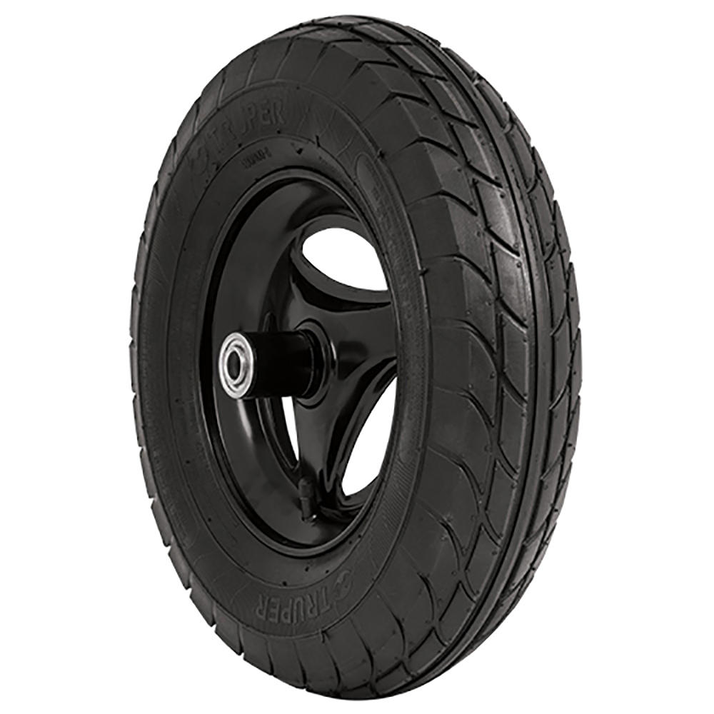 RUEDA REFORZADA COMPLETA 400MM, EJE Y RODAMIENTOS