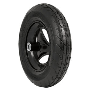 LLANTA LIGERA COMPLETA, 400MM, C/EJE Y RODAMIENTOS