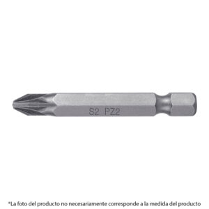 PUNTAS PARA DESARMADOR POZIDRIV, PZ3, 50MM, 5 PIEZ