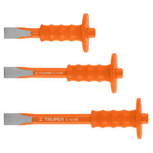 CINCEL CORTAFRIO 22MM X 30CM CON GRIP