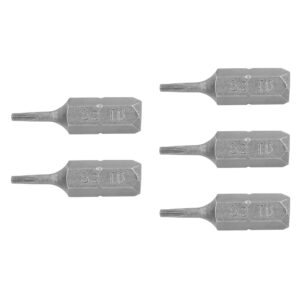 PUNTAS PARA DESARMADOR TORX T6, 25MM, 5 PIEZAS