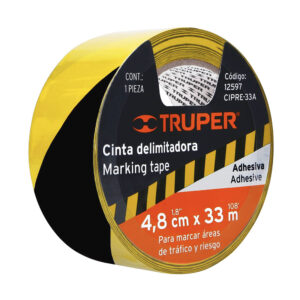 CINTA AMARILLA / NEGRO 33 M.TRUPER