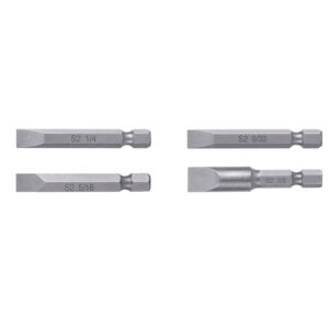 PUNTAS PARA DESARMADOR PLANAS COMBINADAS 50MM, 5 P