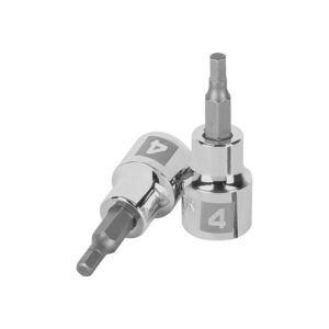 LLAVE PUNTA HEXAGONAL ALLEN, CUADRO 3/8  DE 4MM