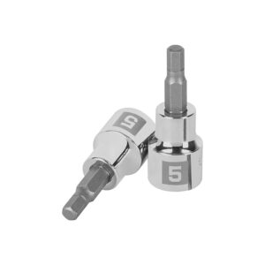 LLAVE PUNTA HEXAGONAL ALLEN, CUADRO 3/8  DE 5MM