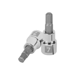 LLAVE PUNTA HEXAGONAL ALLEN, CUADRO 3/8  DE 7MM