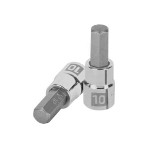 LLAVE PUNTA HEXAGONAL ALLEN, CUADRO 3/8  DE 10MM
