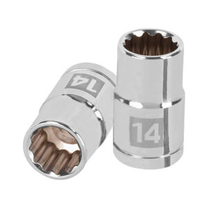 LLAVE VASO BIHEXAGONAL, CUADRO 1/2  DE 14MM