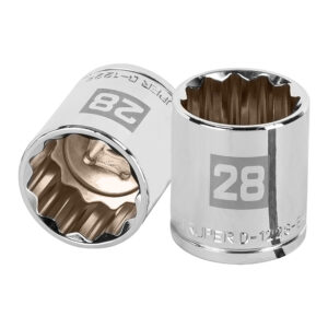 LLAVE VASO BIHEXAGONAL, CUADRO 1/2  DE 28MM