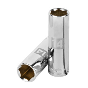 LLAVE VASO HEXAGONAL, LARGA, CUADRO 3/8  DE 14MM