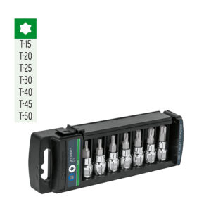 JUEGO LLAVES PUNTA TORX, CUADRO 3/8 , 7 PIEZAS