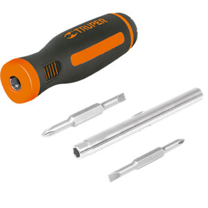 DESTORNILLADOR 4 EN 1 CON 2 PUNTAS DOBLES