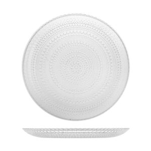 H&H PLATO LLANO VDR VENERE TRANSP 28CM