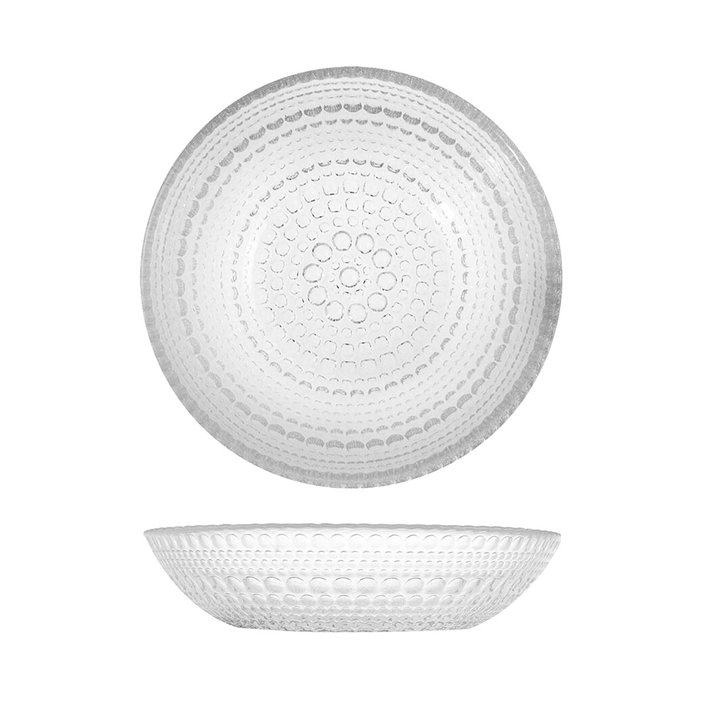 H&H PLATO HONDO VDR VENERE TRANSP 21CM