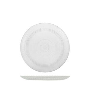 H&H PLATO POSTRE VDR VENERE TRANSP 21CM
