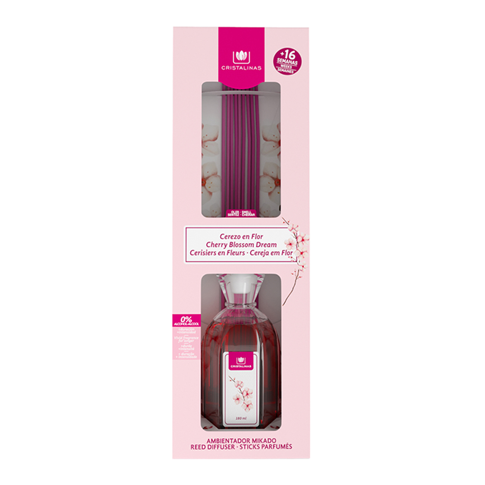 CRISTALINAS MIKADO 16 SEM CEREZO FLOR***