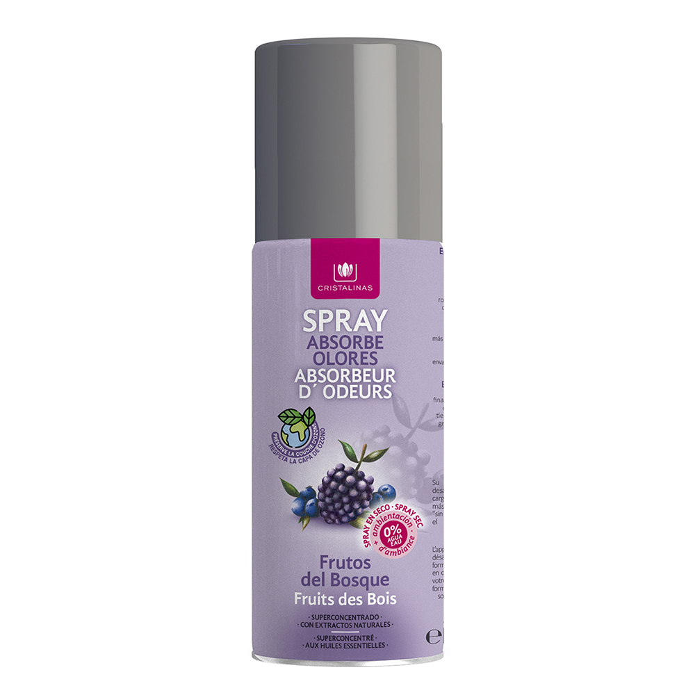 CRISTALINAS AEROSOL200ML FRUTOS BOSQUE**