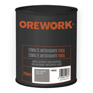 ESMALTE FORJA OREWORK GRIS 750 ML***
