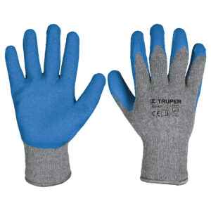 GUANTES TEXTILES IMPREGNADOS LATEX RUGOSO, S