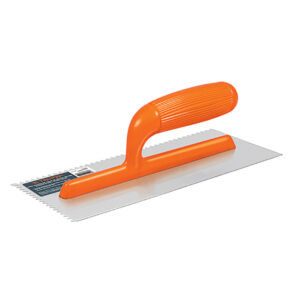 LLANA, DENTADO TRIANGULO, MANGO PLASTICO 280MM