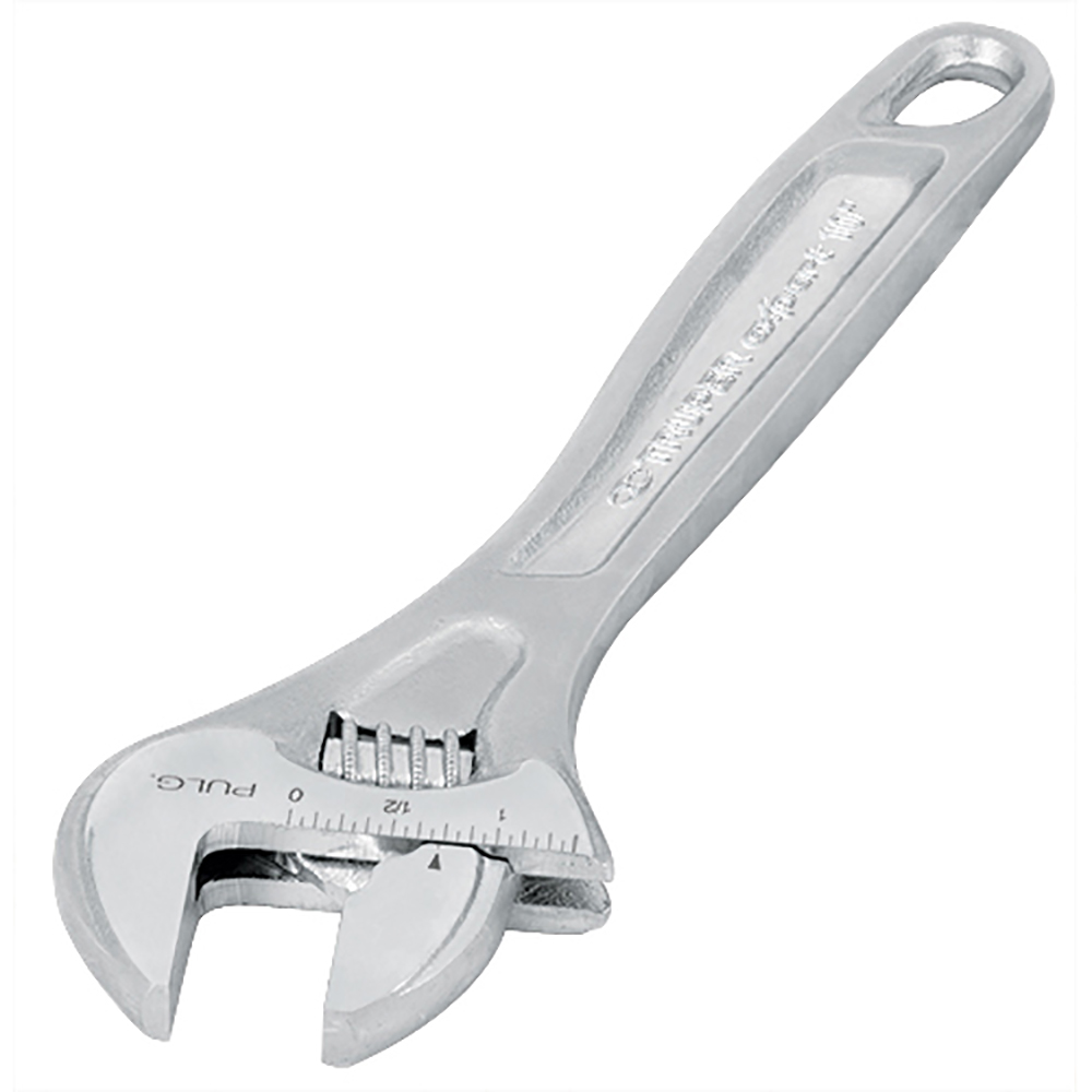 LLAVE AJUSTABLE PROFESIONAL CROMADA 10