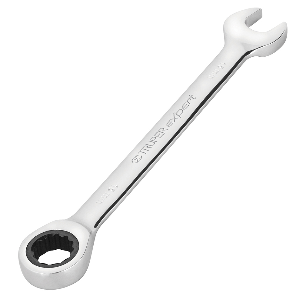 LLAVE COMBINADA CON CARRACA, 18 X 230 MM, EXPERT