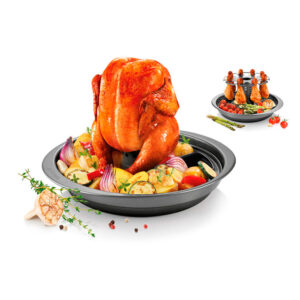 TESCOMA SOPORTE PARA ASAR POLLO ***