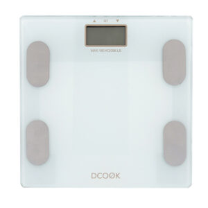 DCOOK BASCULA MIDE GRASA GALLERY 180 KG