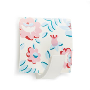 INOFIX COLGADOR ADHESIVO DECO FLOR BL