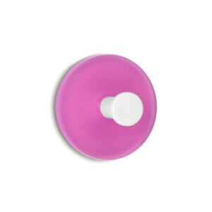 INOFIX COLGADOR ADHESIVO CIRCULAR ROSA