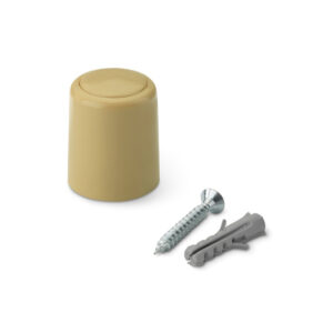 INOFIX TOPE DE PUERTA CON TORNILLO BEIGE