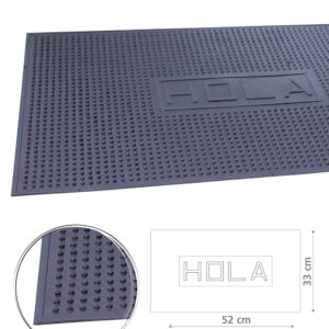 ALFOMBRA OREW GOMA HOLA 33x52**