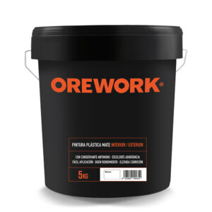 PINTURA PLAST OREW MT INT/EXT BLANCO 5 K