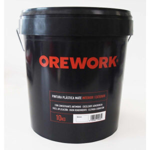 PINTURA PLAST OREW MT INT/EXT BLANCO 10K