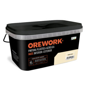 MONOCAPA OREWORK INT BLANCO PIEDRA 4 L**