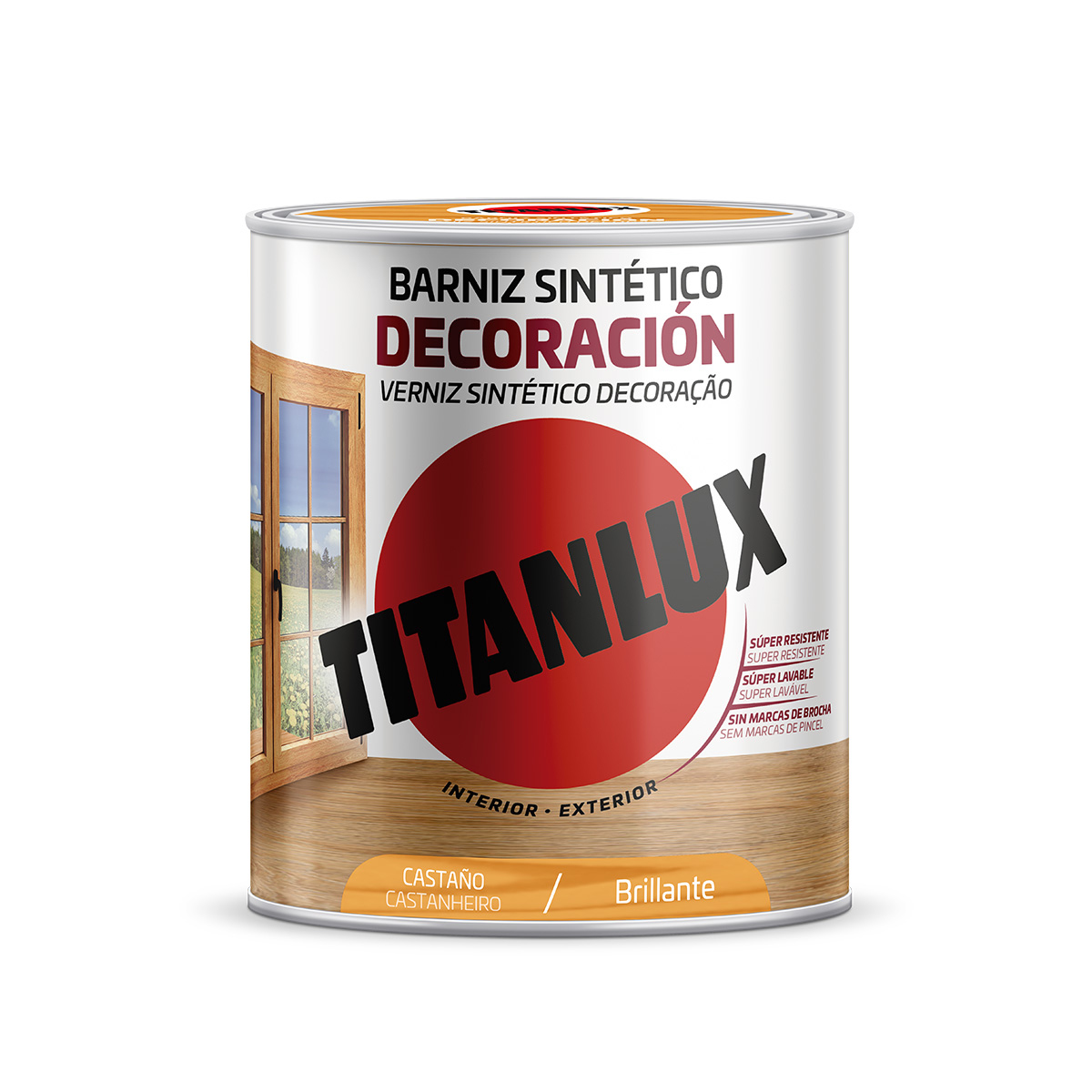 TITAN BARNIZ SINT DECO BTE CAST 0,25L