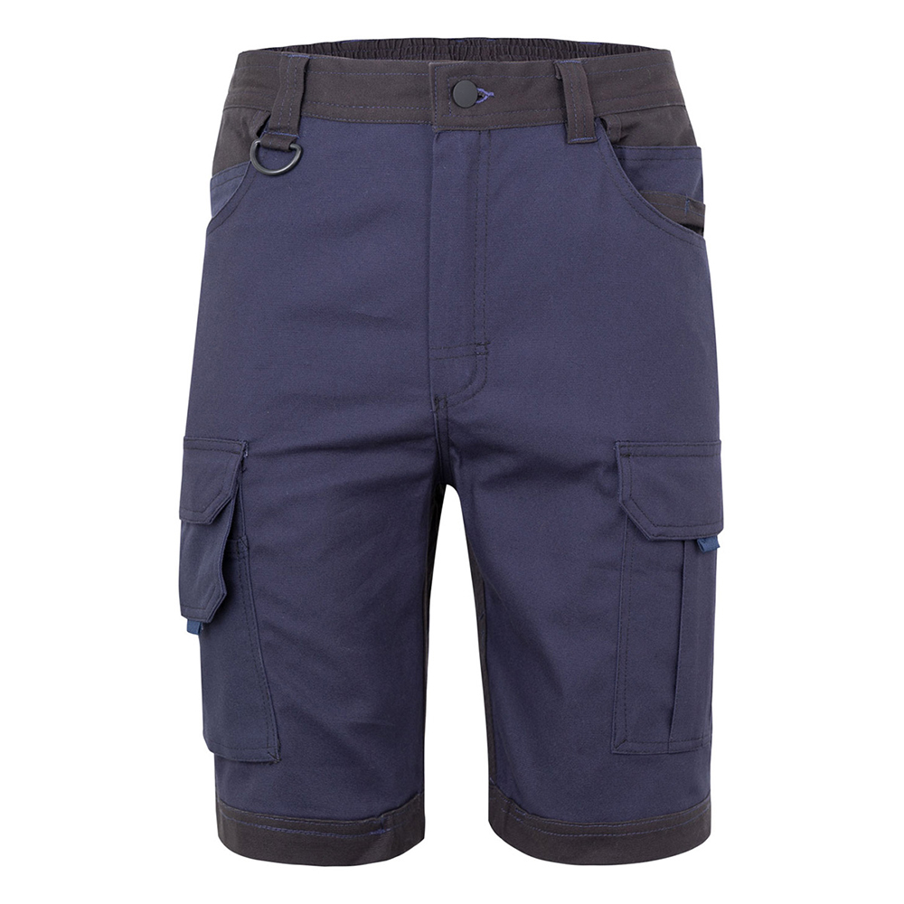 VELILLA BERMUDA CANVAS STRETCH AZ/NEG XL