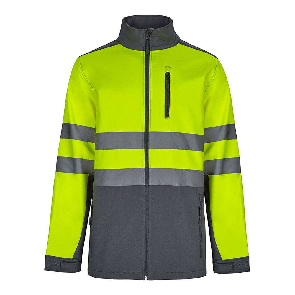 VELILLA CHAQUETA SOFT SHELL AV GR/AM 2XL