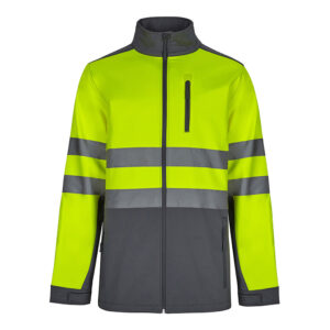 VELILLA CHAQUETA SOFT SHELL AV GR/AM  S