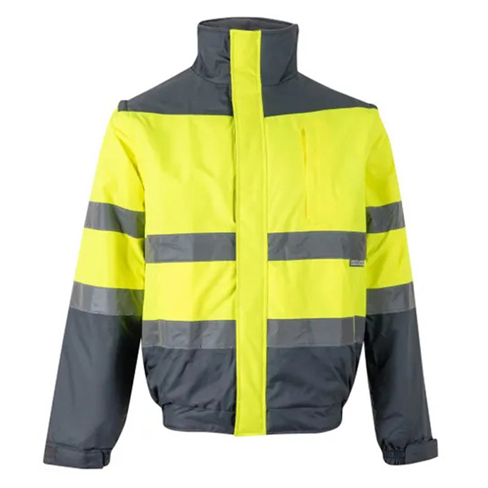 VELILLA CAZ BOMBER AV GRIS/AM FLUOR 3XL