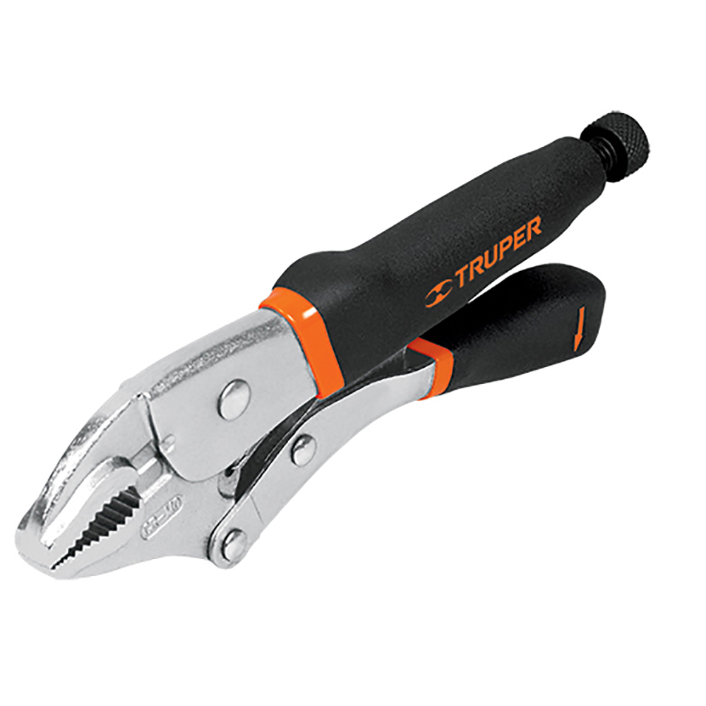 MORDAZA DE PRESION 250MM, MORDAZA CURVA MGO. VINIL