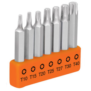 JUEGO 7 PUNTAS TORX, 50MM