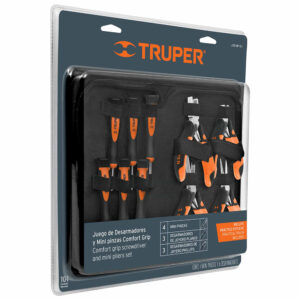 JUEGO ALICATES MINI Y DESTORNILLADOR JOYERO 10 PZS