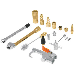 JUEGO PISTOLA Y ACCESORIOS NEUMATICA 18PZS