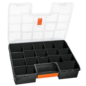 CAJA ORGANIZADORA 43CM CON 17 COMPARTIMENTOS